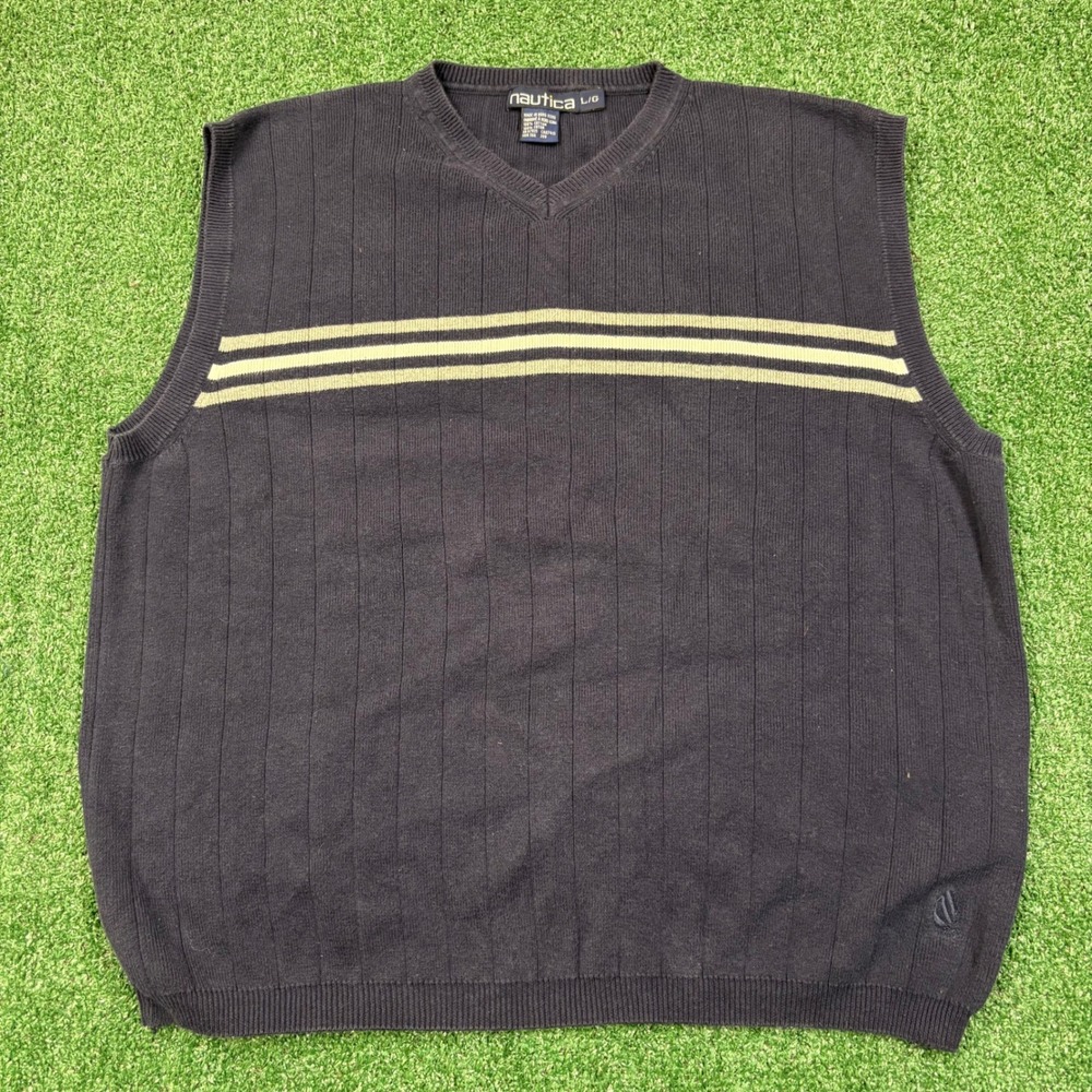 Vintage 90s Nautica Sweater Vest